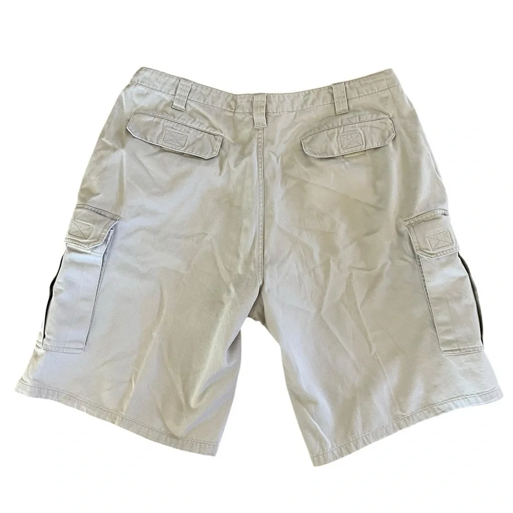 Fargo Men’s Cargo Shorts 36 – Tan Utility Workwear Cotton Pockets Outdoor Casual - Picture 10 of 10